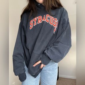 Steve & Barry's Dark Gray Syracuse Hoodie